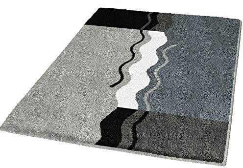Kleine Wolke 5503977225 Vanessa dywanik łazienkowy poliakryl Platyna 5503977539
