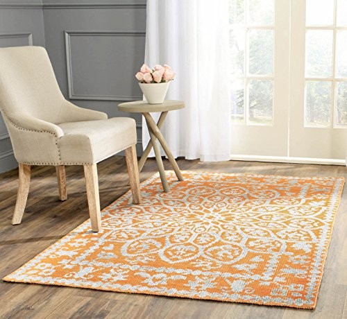 Safavieh stw207 A 4 amedeo mieszanka dywan z bawełny/bawełna/wiskoza Copper 121 x 182 cm STW207A-4