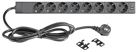 ah 19'' Parts Listwa zasilająca 87471 USB 19