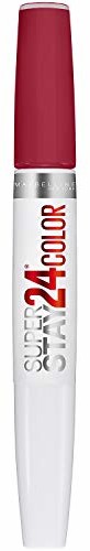 Maybelline New York Super Stay 24h Smile Brighter pomadka do ust, 870 Optic Ruby, czerwona, 22 G