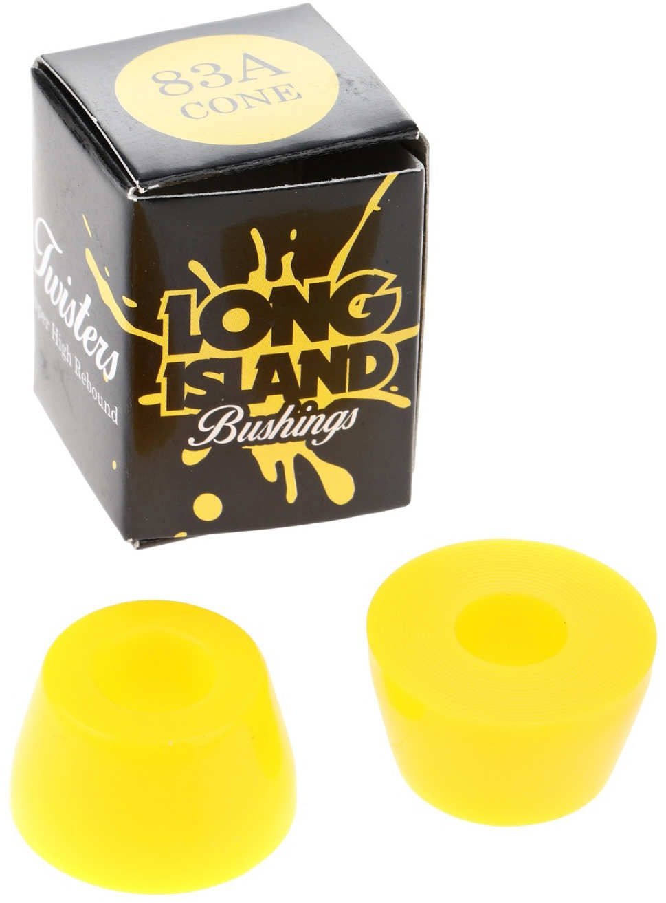 LONG ISLAND bushings LONG ISLAND TWISTERS CONE 83A BUSHINGS Yellow