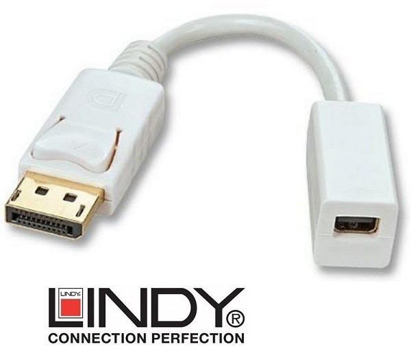 Lindy Przejściówka (adapter) Display Port - Mini Display Port 41060 41060