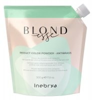 Inebrya Inebrya Blondesse Reduct Color rozjaśniacz w proszku redukujący ciepłe odcienie 500g