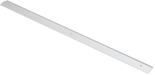 Cezar Listwa boczna do blatów  aluminiowa lewa srebro 28 mm