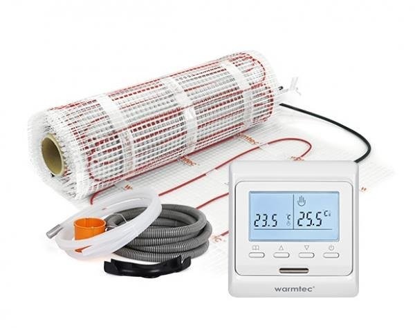 Warmtec Mata grzejna + regulator temperatury + akcesoria: Kompletny zestaw DS2-10/T510 1,0m2 (170W/m2) DS2-10/T510