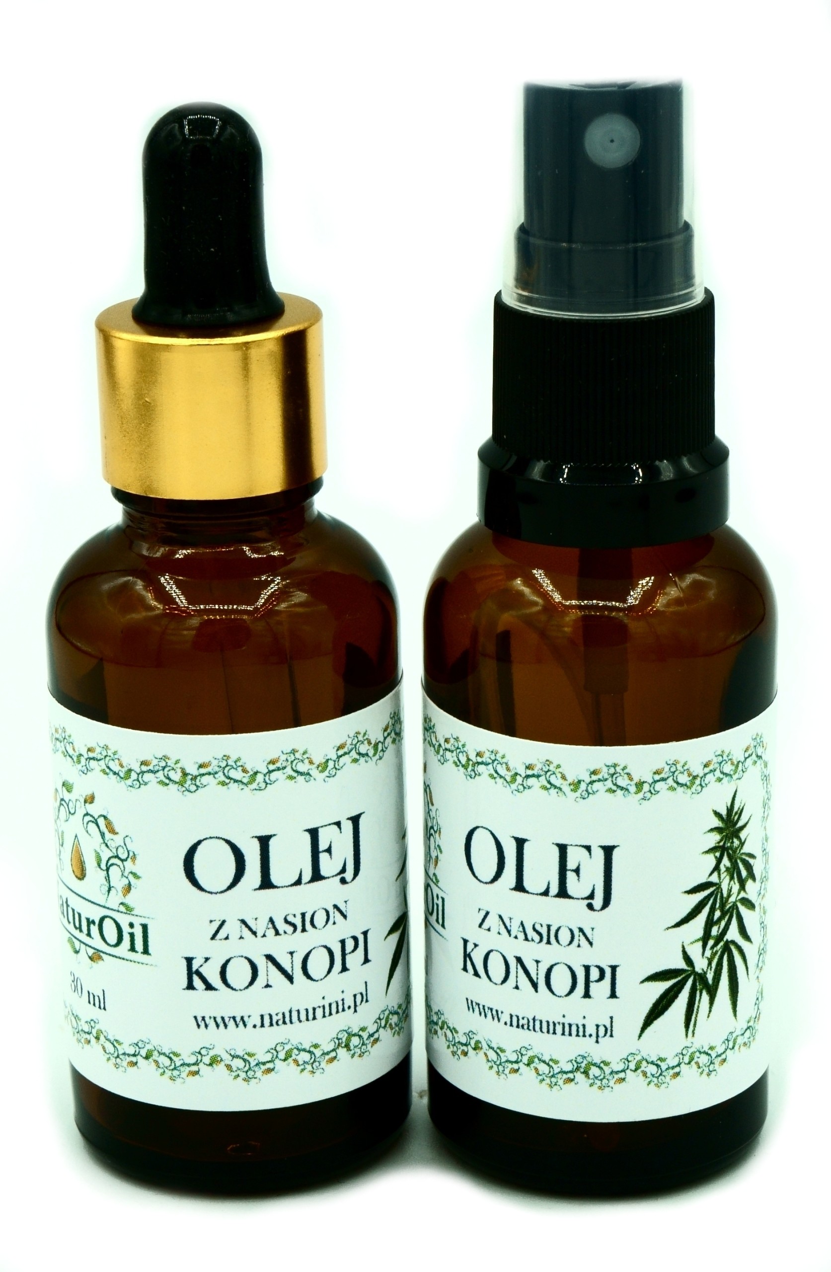 Olej z konopi indyjskiej Cannabis 30ml NaturOil