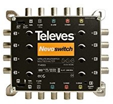 Televes Multischalter 5 in 8 odlewu ms58 °C Nevo MS58C