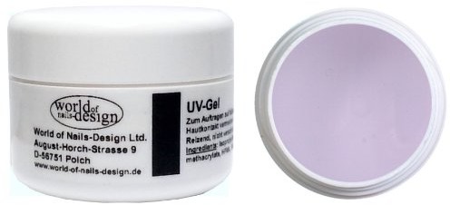 World of Nails-Design 1-fazowy żel UV średniej lepkości 30 ML, 1er Pack (1 X 30 ML) 210019