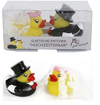 MM Spezial Kaczka gumowa Para młoda, 2 kaczuszki) do kąpieli 663642