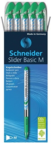 Schneider długopis Slider z Soft-Grip Zone, M, zielony P151104x10