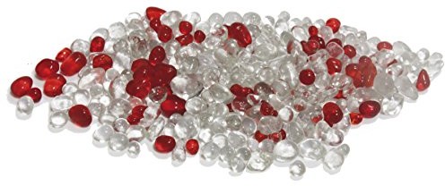 Wave kryształ Piaskowy, 400 G, biały/czerwony