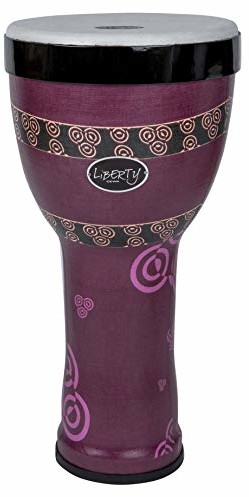 Gewa Liberty LS829212 Djembé Liberty Series Nestable 12 cali Abstract Bali Purble LS829212