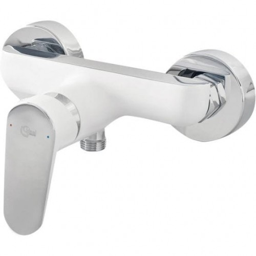 Ideal Standard Bateria natryskowa Tyria biała/chrom BC156HO