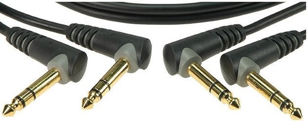 Klotz Klotz ABJJA0090 2 szt jack stereo-jack stereo 0.9m