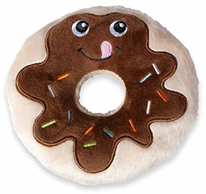 Karlie Zabawka dla psa plusz czekolada Donut L: 14 cm brązowa