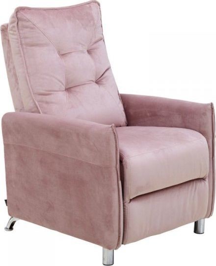 Astan Hogar Fotel rozkładany Astan Hogar Relaks Ręczne Różowy Aksamit S7000025