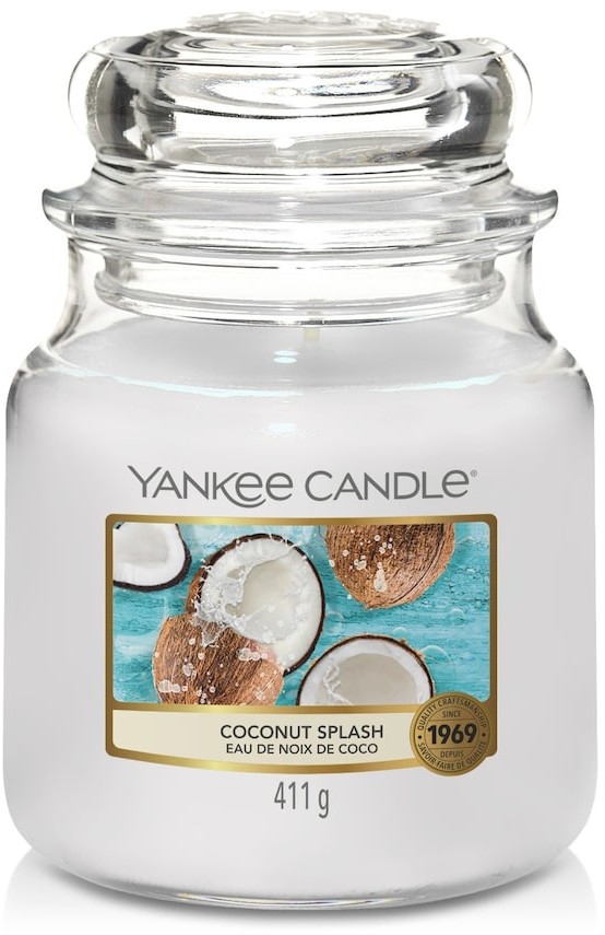 Yankee Candle Średnie szkło Coconut Splash 411.0 g