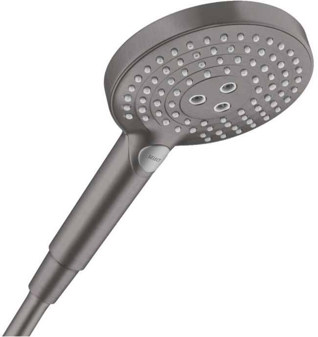 Hansgrohe Raindance Select S Słuchawka prysznicowa czarny chrom szczotkowany 26530340