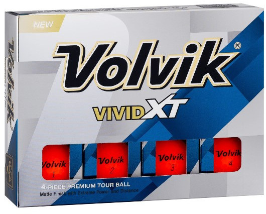 VOLVIK Piłki golfowe VOLVIK VIVID XT (pomarańczowy mat) 818615020197