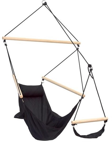 Amazonas Fotel hamakowy Swinger, czarny
