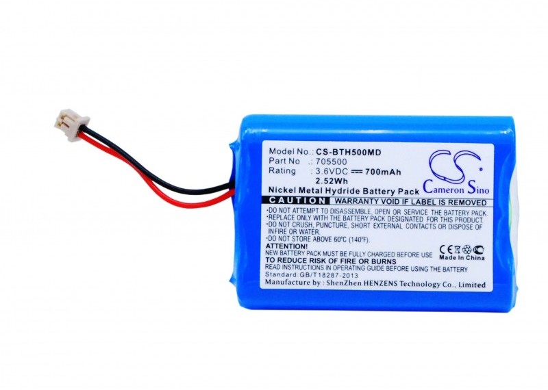 Cameron Sino Brandtech Transferpette 705500 700mAh 2.52Wh Ni-MH 3.6V Cameron Sino)