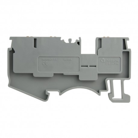 Geberit szynowa 2,5mm2 1P 3-przewodowa zacisk push-in szara DGN 3923 DS2.5-TW-01P-11-00AH