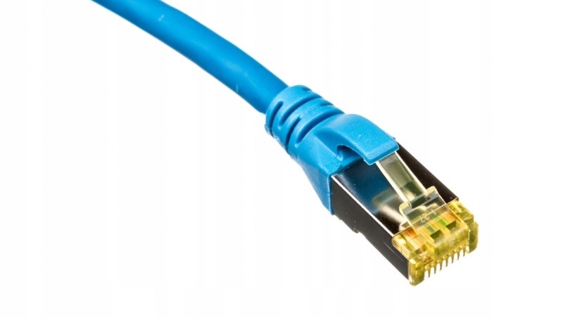 Kabel krosowy /Patch cord/ S/ftp kat.6A LS0H niebi