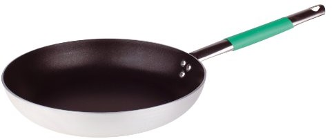 Pentole Agnelli Linia Cookware system patelnia z łbem stożkowym Długość same, z uchwytem rura ze stali nierdzewnej Cool, zielony, 36 cm ALSC111BBSCV36
