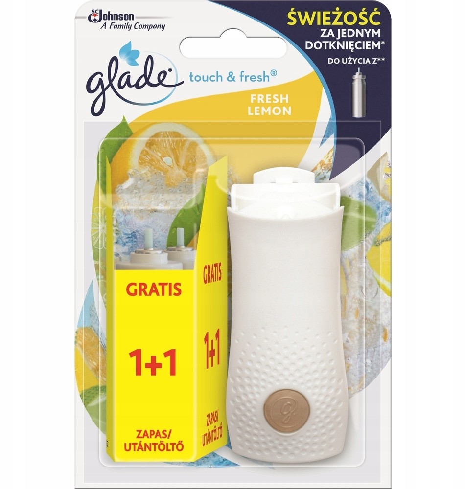Glade brise touch&fresh fresh lemon urzą.+2