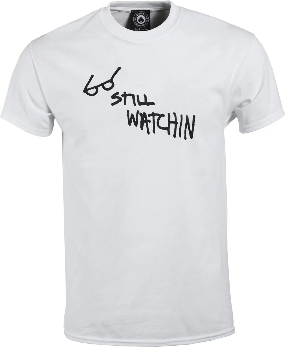 Thrasher t-shirt STILL WATCHIN White
