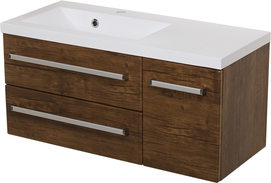 Gante Szafka wisząca z umywalką 90/39/2L seria FOKUS AD FKS-AD-U90/39/2L