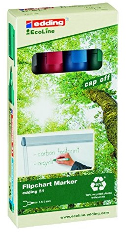 Edding flipchartmarker 31 EcoLine 4-31-4