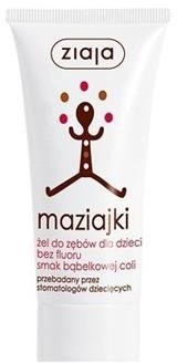 Ziaja Maziajki żel do zębów dla dzieci Bąbelkowa Cola 50ml 54384-uniw