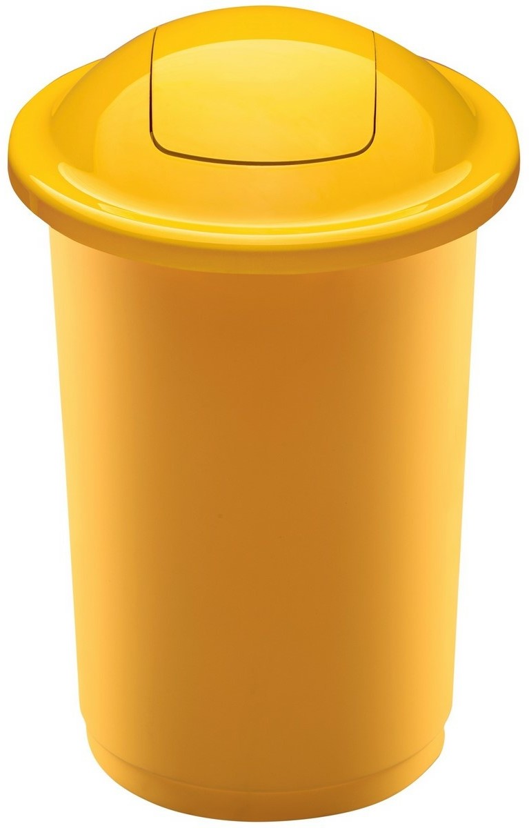 FENIKS Aldo na odpady segregowane Eco Bin 50 l, żółty
