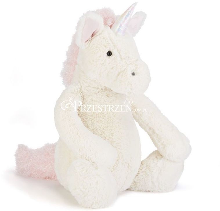 Zdjęcia - Maskotka Jellycat   - PLUSZOWY JEDNOROŻEC BASHFUL - 18 cm 