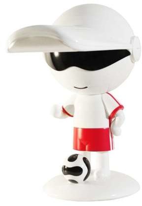 Krislamp Piłkarz LA-E408 lampa stołowa lampka 1x8W LED biała