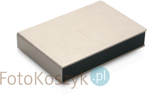 Introligator Pudełko na odbitki 15x23 Er Hand srebrne + miejsce na CD/DVD