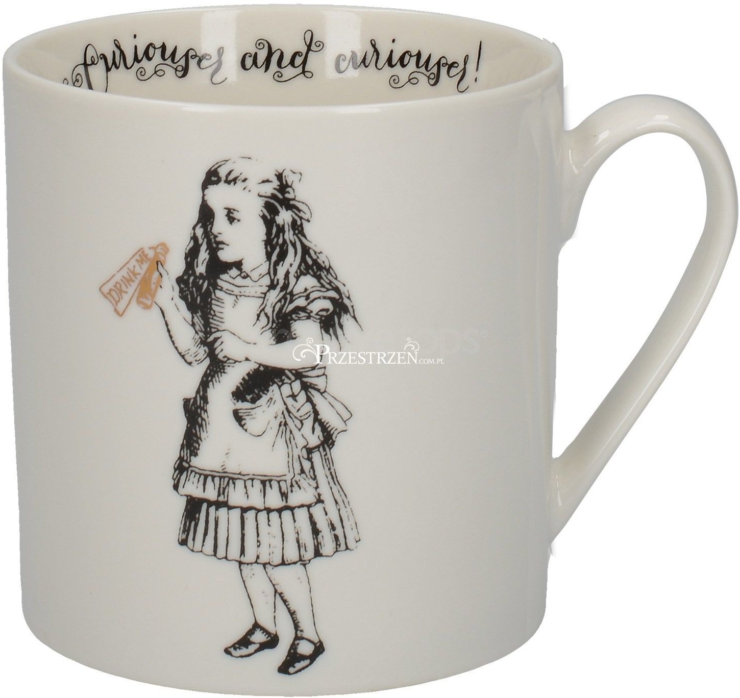 Creative Tops PORCELANOWY KUBEK - V&A MUSEUM Alicja w Krainie Czarów ALICJA 350 ml C000048