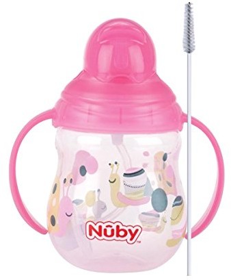 Nby Kubek niekapek 240 ML, od 12 m  niebieski