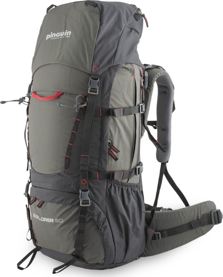 Pinguin Plecak turystyczny Explorer 60 Nylon black Explorer 60 Nylon