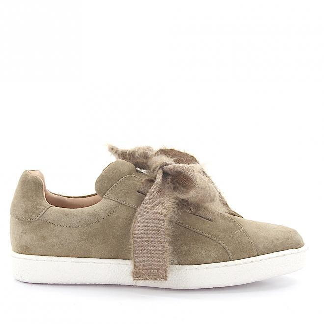 Unützer Unützer Sneakersy 8015 zamsz beżowe