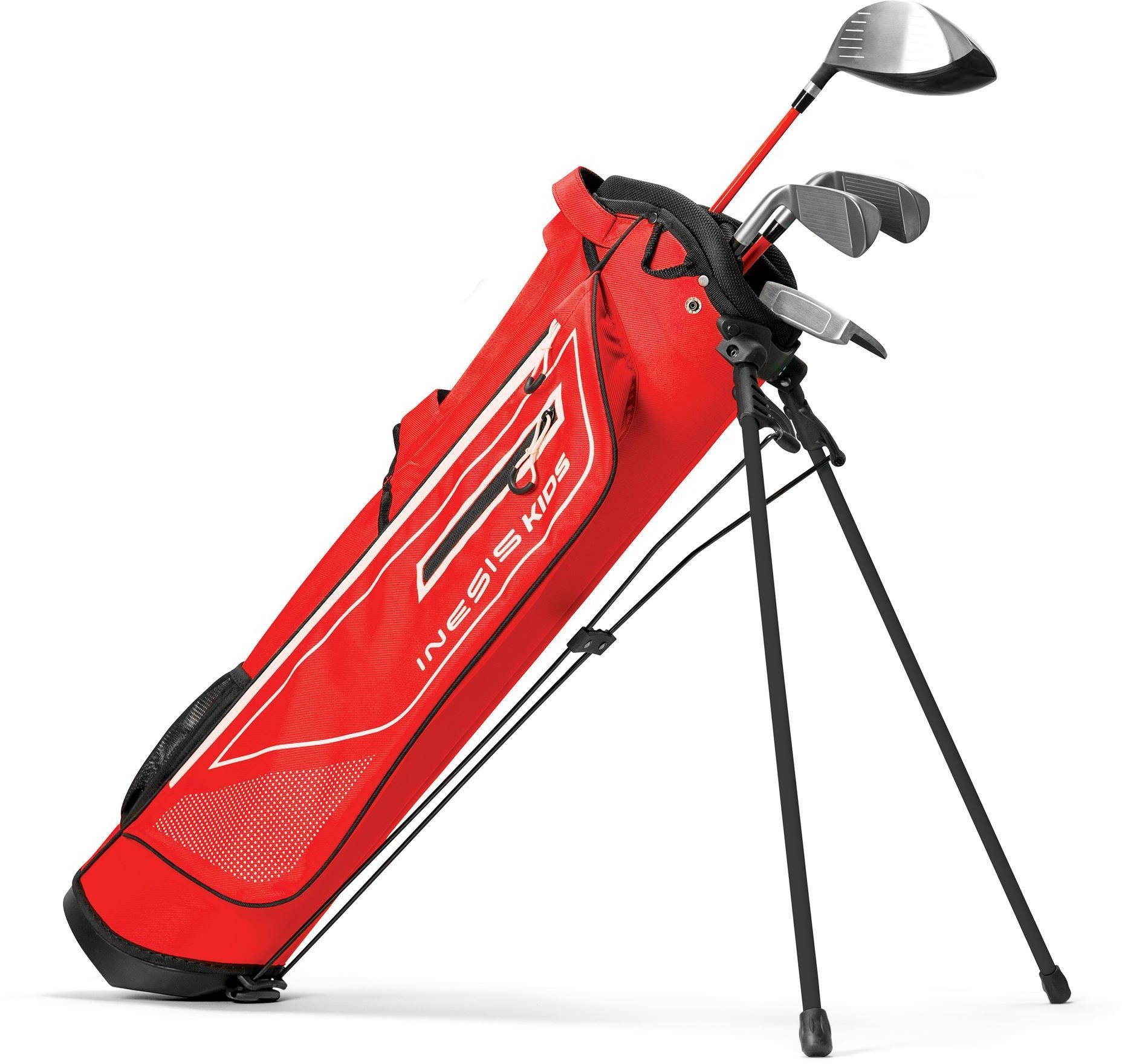 INESIS Kije golfowe zestaw dla dzieci 8-10 lat dla praworęcznych unisex