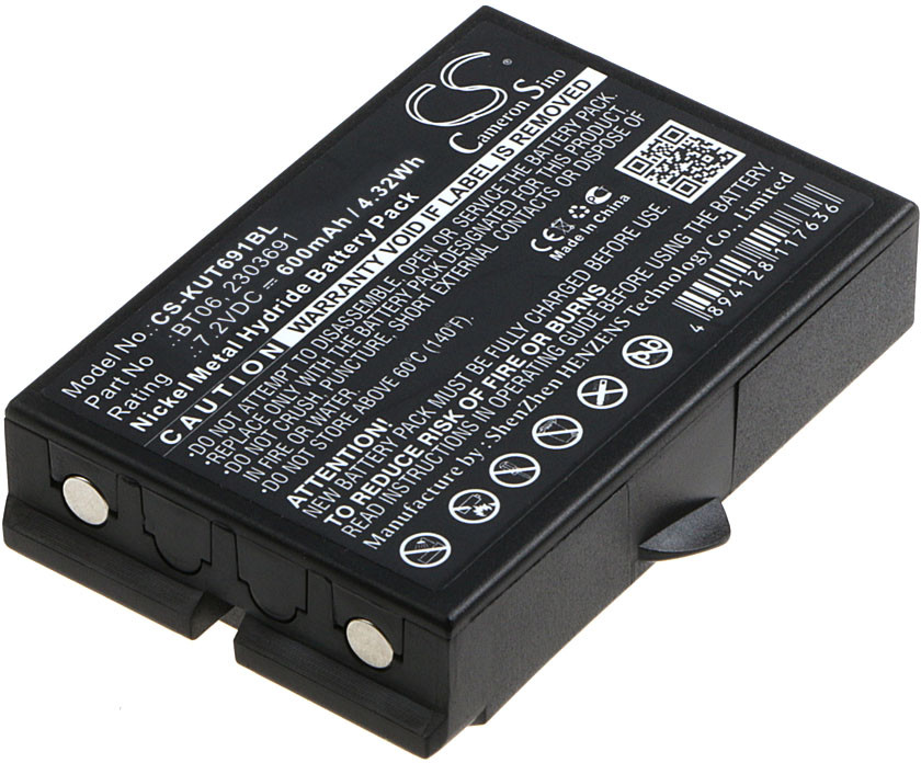 Cameron Sino IKUSI TM60 2303691 600mAh 4.32Wh Ni-MH 7.2V CS-KUT691BL