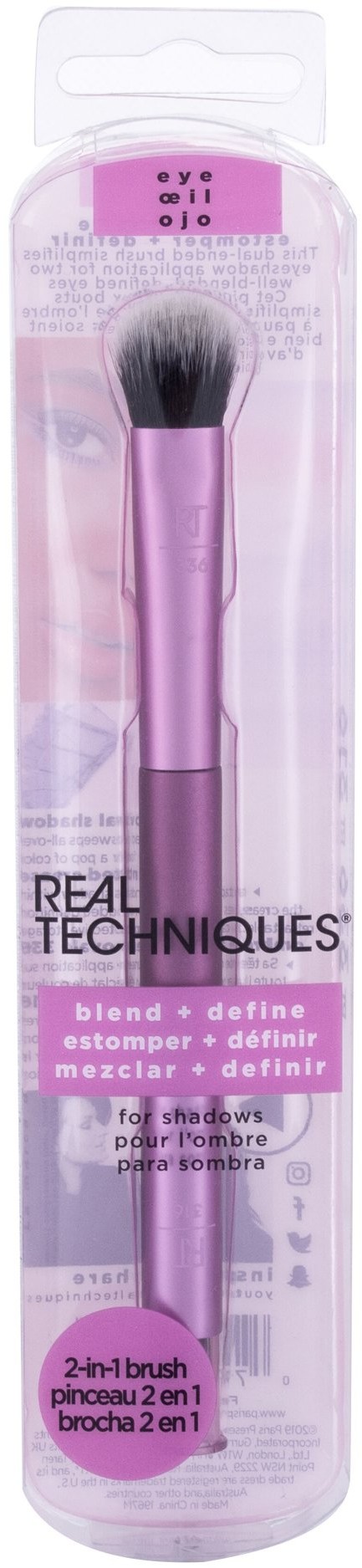 Real Techniques Brushes Blend + Define pędzel do makijażu 1 szt dla kobiet