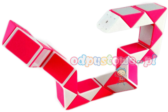 ADAR WĄŻ UKŁADANKA LOGICZNA KOSTKA PUZZLE MIX KOLOR 293633