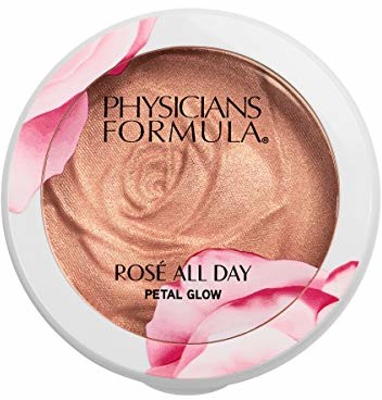 Physicians Formula Puder rozświetlający - Rose´ All Day Petal Glow z luksusową formułą, Petal Pink, 1 opakowanie PF11124E