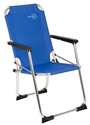 Bo-Camp Bo Camp Copa Rio Kids  składane krzesło aluminiowe Blau 43 x 45 x 75 cm nośność 80 kg dla dzieci 1211931