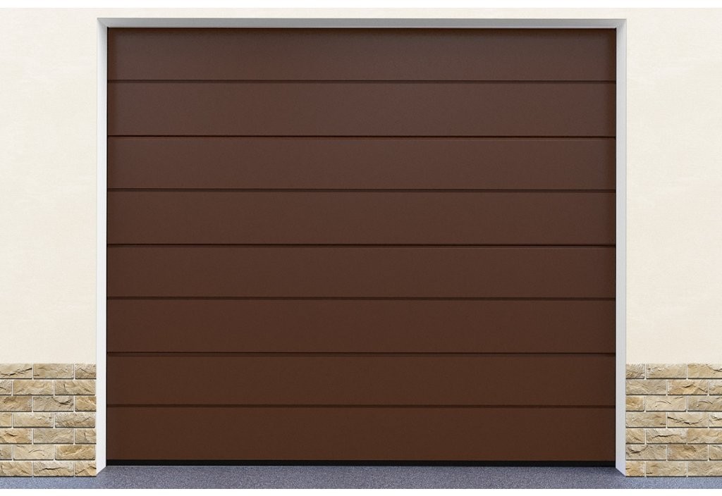 DoorHan Brama garażowa segmentowa RAL8014 HD01/8014