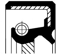 CORTECO Pierścień uszczelniający wału, wał korbowy CORTECO 19036917B