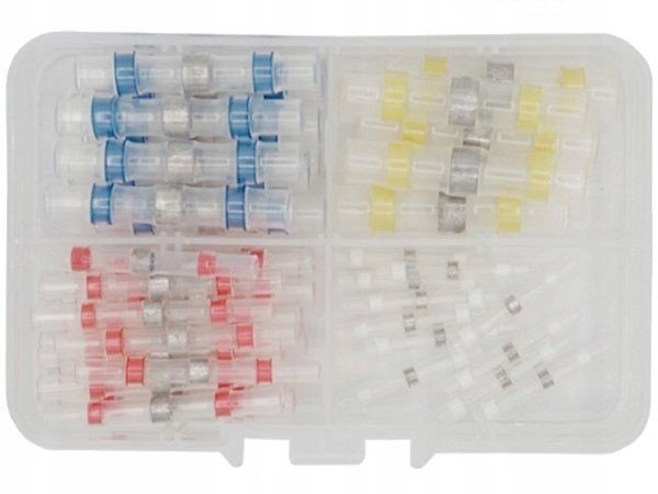 Koszulki Rurki Termokurczliwe Z Cyną 50SZT KD10489